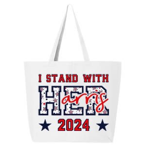 IM With Her President Kamala Election 25L Jumbo Tote