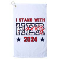 IM With Her President Kamala Election Platinum Collection Golf Towel