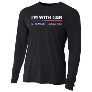 IM With Her Stronger Together Kamala Harris 2024 Cooling Performance Long Sleeve Crew