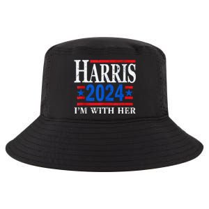 Im With Her Kamala Vote For 2024 President Kamalaharris Cool Comfort Performance Bucket Hat