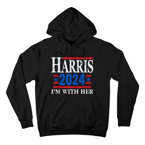 Im With Her Kamala Vote For 2024 President Kamalaharris Hoodie