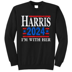 Im With Her Kamala Vote For 2024 President Kamalaharris Sweatshirt