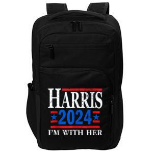 Im With Her Kamala Vote For 2024 President Kamalaharris Impact Tech Backpack