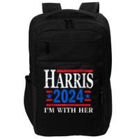 Im With Her Kamala Vote For 2024 President Kamalaharris Impact Tech Backpack