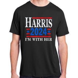 Im With Her Kamala Vote For 2024 President Kamalaharris Adult ChromaSoft Performance T-Shirt