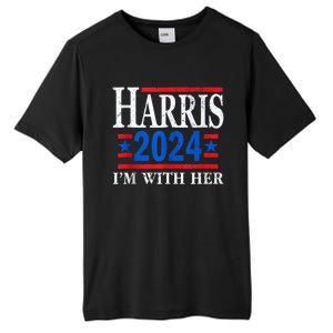 Im With Her Kamala Vote For 2024 President Kamalaharris Tall Fusion ChromaSoft Performance T-Shirt