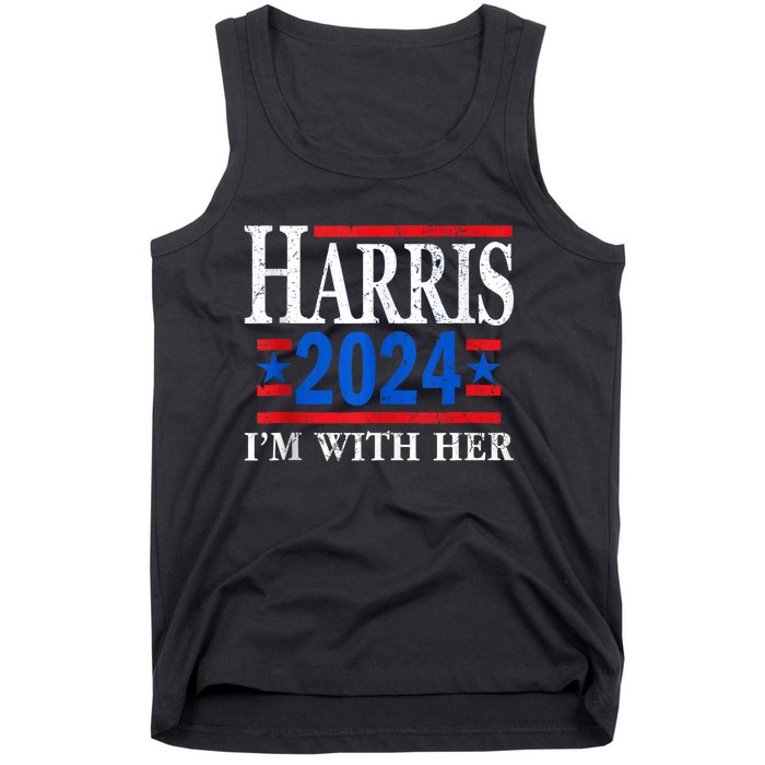 Im With Her Kamala Vote For 2024 President Kamalaharris Tank Top