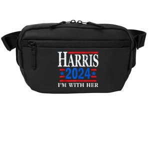 Im With Her Kamala Vote For 2024 President Kamalaharris Crossbody Pack