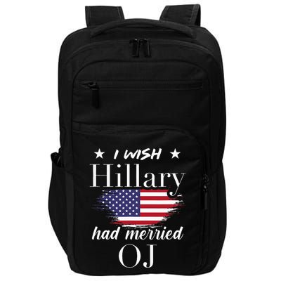 I Wish Hillary Impact Tech Backpack