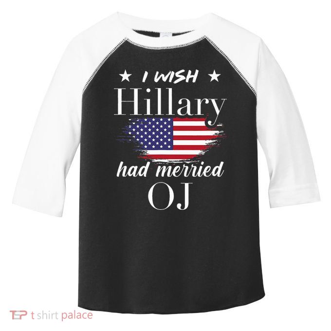 I Wish Hillary Toddler Fine Jersey T-Shirt