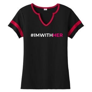 IM With Her Kamala Harris 2024 Ladies Halftime Notch Neck Tee