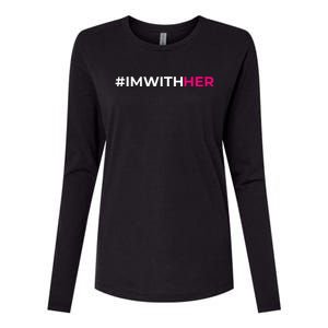 IM With Her Kamala Harris 2024 Womens Cotton Relaxed Long Sleeve T-Shirt