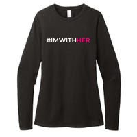 IM With Her Kamala Harris 2024 Womens CVC Long Sleeve Shirt