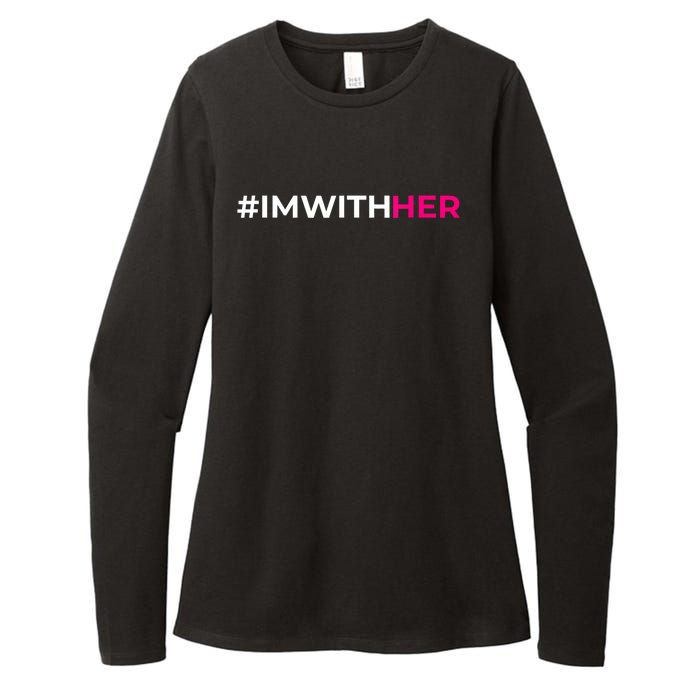 IM With Her Kamala Harris 2024 Womens CVC Long Sleeve Shirt