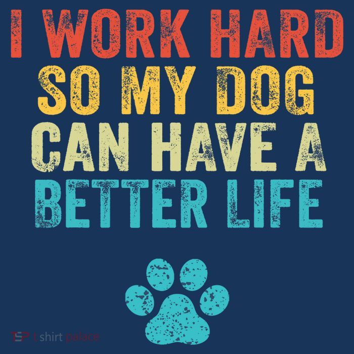 I Work Hard So My Dog Can Have A Better Life Vintage Retro Baby Bodysuit