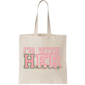 IM With Her Kamala Vote For 2024 President Kamala Harris Tote Bag