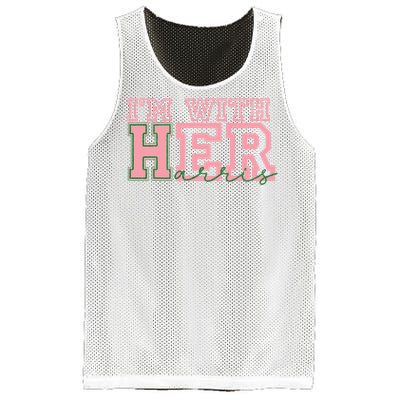 IM With Her Kamala Vote For 2024 President Kamala Harris Mesh Reversible Basketball Jersey Tank