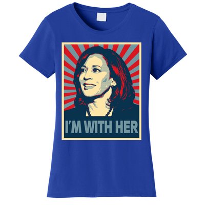 IM With Her Kamala Vote For 2024 President Kamalaharris Gift Women's T-Shirt