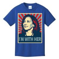 IM With Her Kamala Vote For 2024 President Kamalaharris Gift Kids T-Shirt