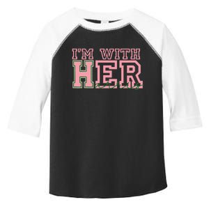 IM With Her Kamala Vote For 2024 Toddler Fine Jersey T-Shirt