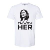 Im With Her 2024 Vote President Kamala Harris Election Meme Softstyle CVC T-Shirt