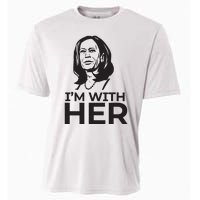 Im With Her 2024 Vote President Kamala Harris Election Meme Cooling Performance Crew T-Shirt