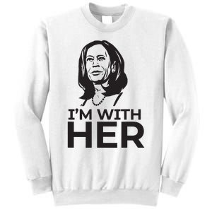 Im With Her 2024 Vote President Kamala Harris Election Meme Sweatshirt