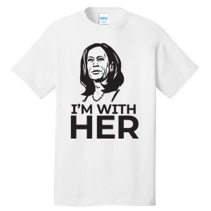 Im With Her 2024 Vote President Kamala Harris Election Meme Tall T-Shirt