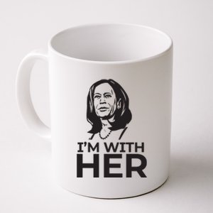 Im With Her 2024 Vote President Kamala Harris Election Meme Coffee Mug