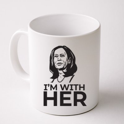 Im With Her 2024 Vote President Kamala Harris Election Meme Mug