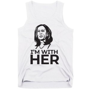 Im With Her 2024 Vote President Kamala Harris Election Meme Tank Top