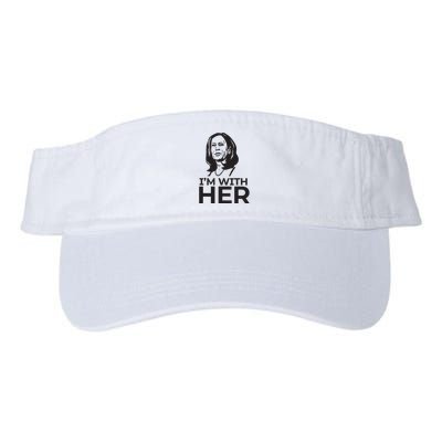 Im With Her 2024 Vote President Kamala Harris Election Meme Visor