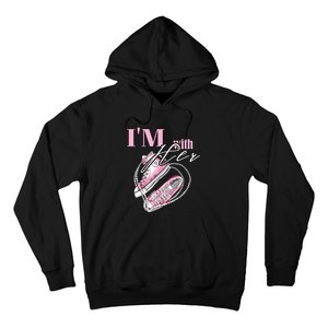 Im With Her Chucks And Pearls Election 2024 Hoodie