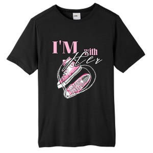 Im With Her Chucks And Pearls Election 2024 Tall Fusion ChromaSoft Performance T-Shirt