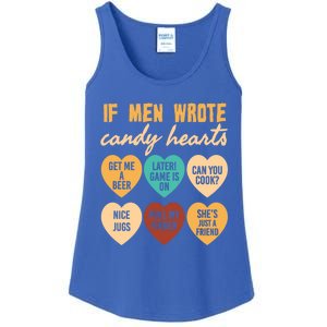 If Wrote Hearts Of Candy Beer Cook Valentine Quote Tees Funny Gift Ladies Essential Tank