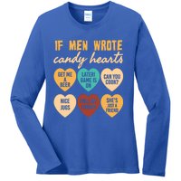 If Wrote Hearts Of Candy Beer Cook Valentine Quote Tees Funny Gift Ladies Long Sleeve Shirt