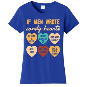 If Wrote Hearts Of Candy Beer Cook Valentine Quote Tees Funny Gift Women's T-Shirt