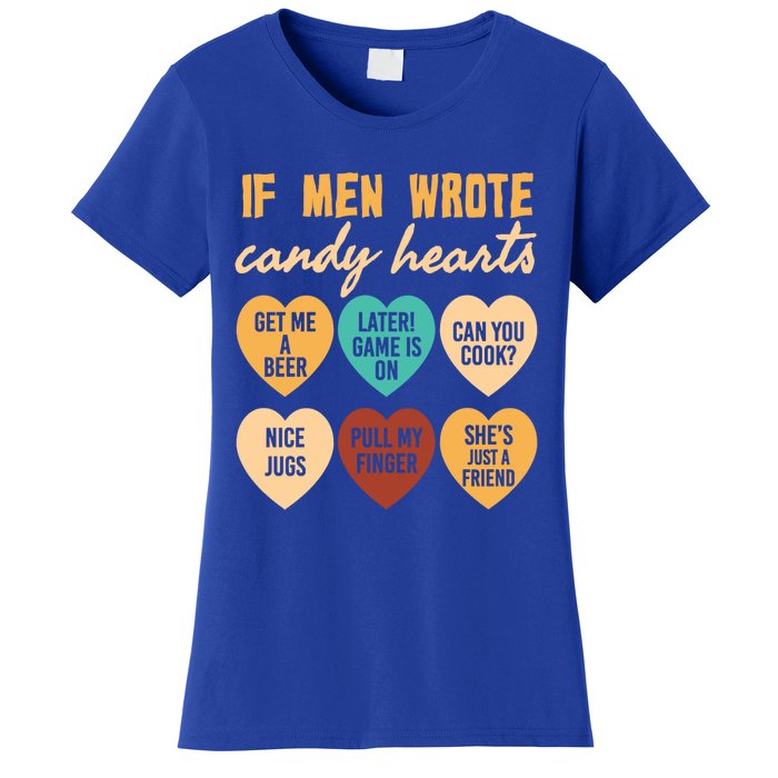 If Wrote Hearts Of Candy Beer Cook Valentine Quote Tees Funny Gift Women's T-Shirt