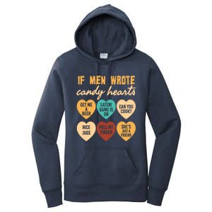 If Wrote Hearts Of Candy Beer Cook Valentine Quote Tees Funny Gift Women's Pullover Hoodie