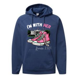 Im With Her Kamal 2024 Performance Fleece Hoodie