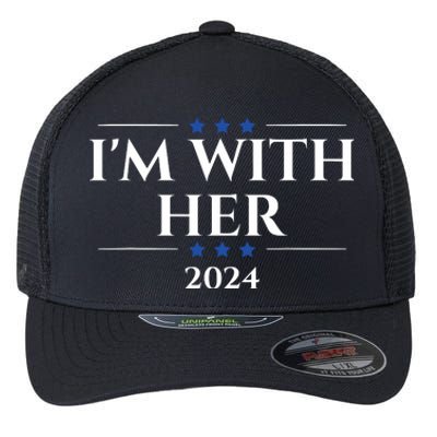 Im With Her Kamala Flexfit Unipanel Trucker Cap