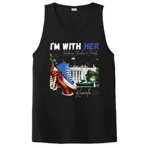 Im With Her Rocking Chucks Pearls Kamala 2024 PosiCharge Competitor Tank