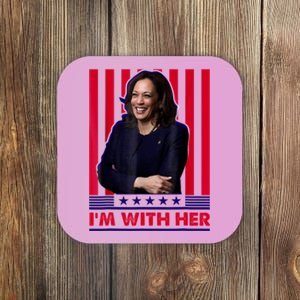 IM With Her Kamala Vote For 2024 President Coaster