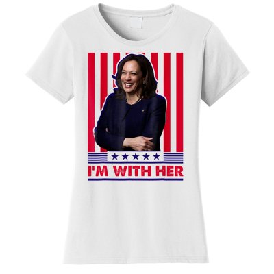 IM With Her Kamala Vote For 2024 President Women's T-Shirt