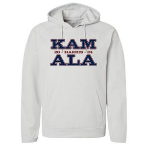 IM With Her Kamala Harris 2024 Performance Fleece Hoodie