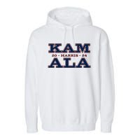 IM With Her Kamala Harris 2024 Garment-Dyed Fleece Hoodie