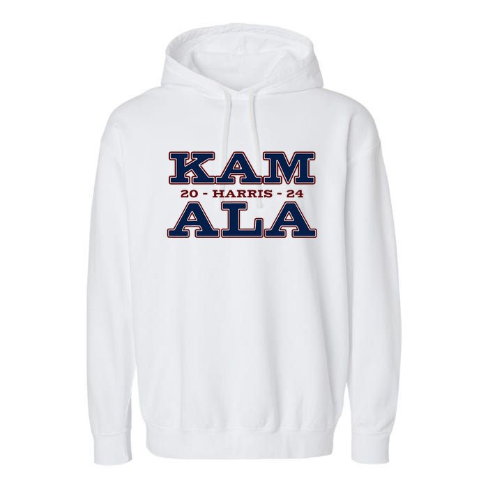 IM With Her Kamala Harris 2024 Garment-Dyed Fleece Hoodie