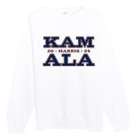 IM With Her Kamala Harris 2024 Premium Crewneck Sweatshirt