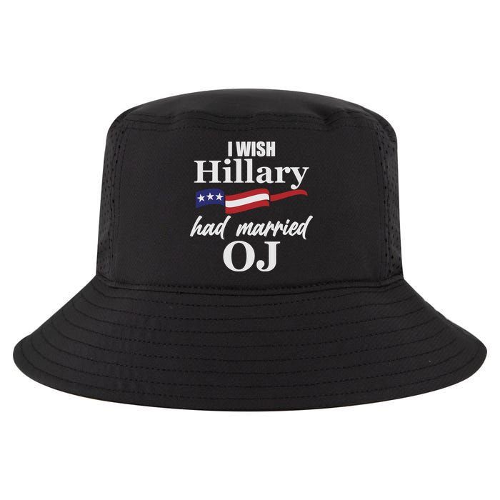 I Wish Hillary Had Married OJ Cool Comfort Performance Bucket Hat