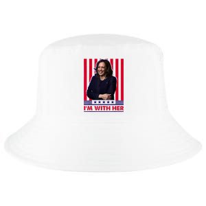 IM With Her Kamala Vote For 2024 President Kamala Harris Cool Comfort Performance Bucket Hat